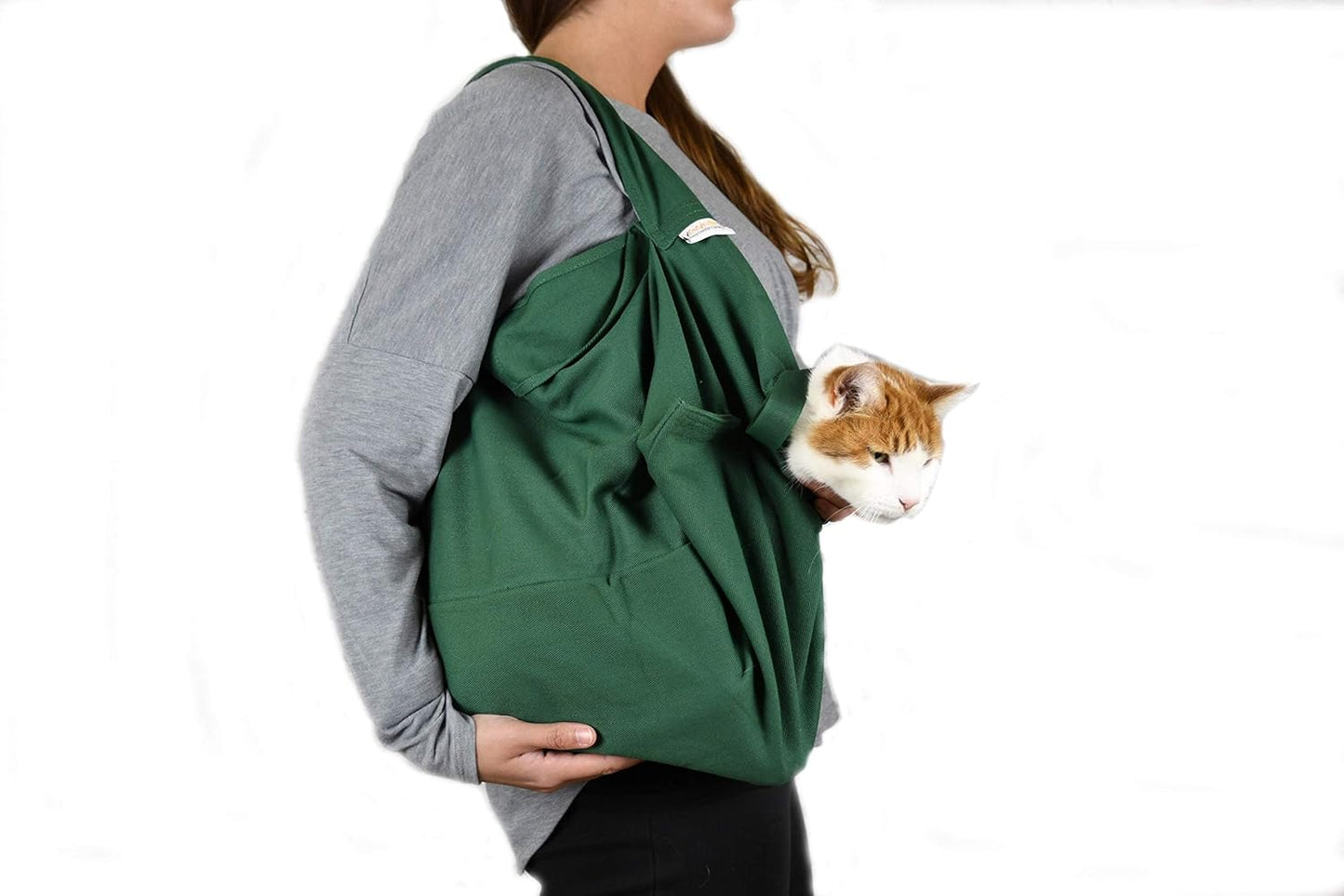 Cozy Comfort Carrier - Large Soft Red Cat Carrier and Cat Restraint Bag for Nail Trimming, Vet Visits, Medication Administration, Dental Care, and Travel